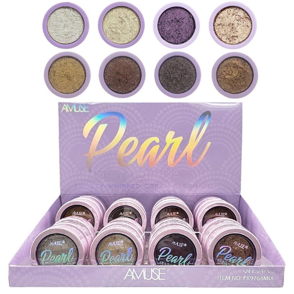 AMUSE - FK9764MIX : Pearl Ice & Glow Cream Shadow, 2 DZ